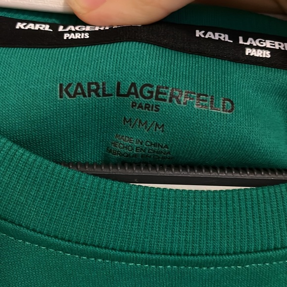 Karl Lagerfeld sweatshirt size M - Picture 3 of 5